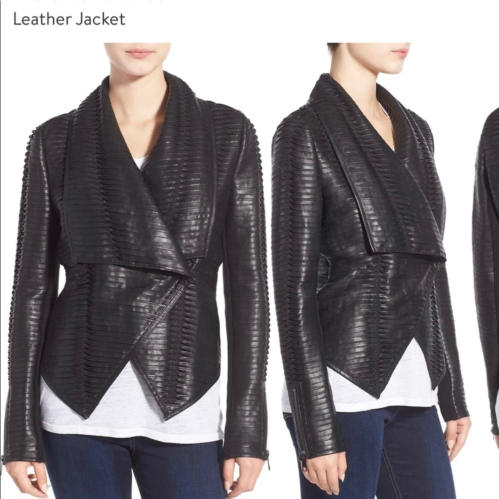 BlankNYC In the Moment faux leather jacket